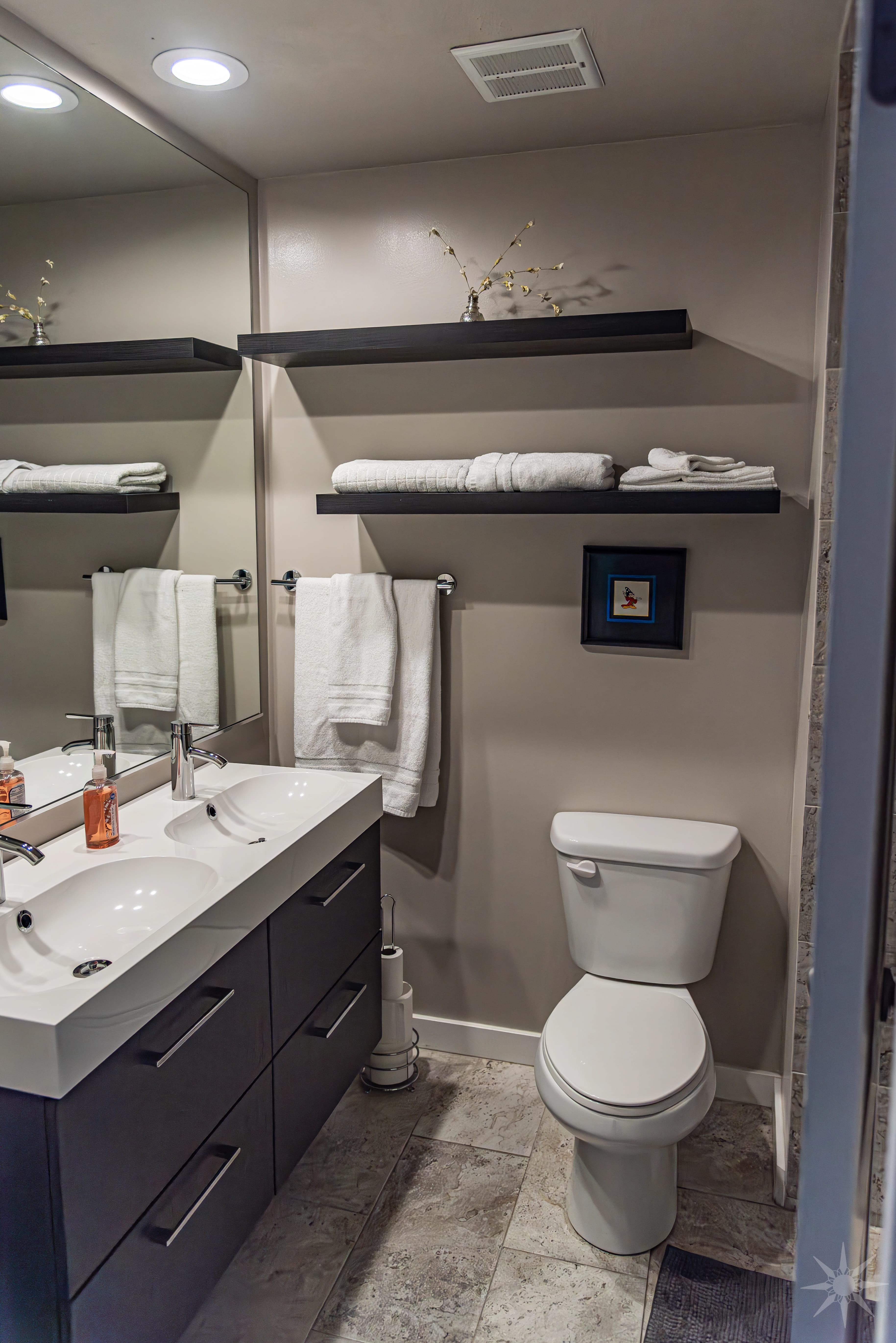 Gorgeous bathroom at hidden retreat